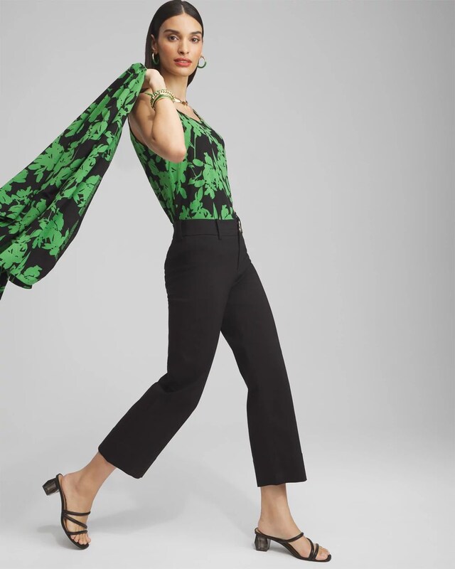Touch of Cool Floral Polished Tank - image 2
